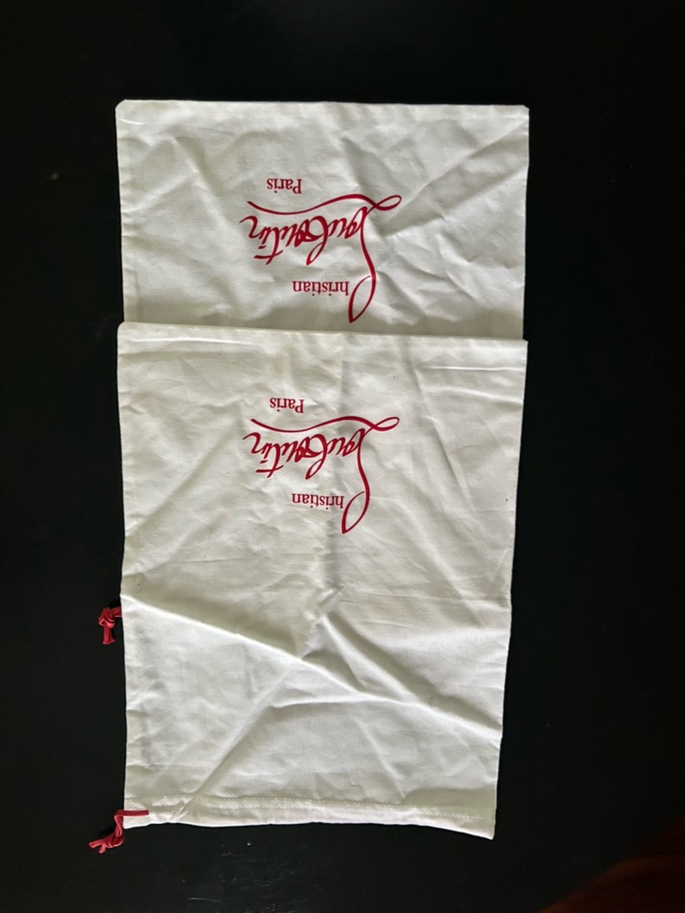 Christian Louis Boutoutin Paris Dust bag